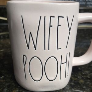 Rae Dunn Wifey Pooh Ceramic Mug